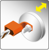 �}�F�Ód�C�h�~���b�h�́A���΃p�[�c�ŌŒ肷�邱�Ƃ��ł��܂��i�������A�傫���U������ӏ��ւ̐ڒ��́A�����Ă��������j�B
